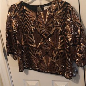 Sequin Party Shirt